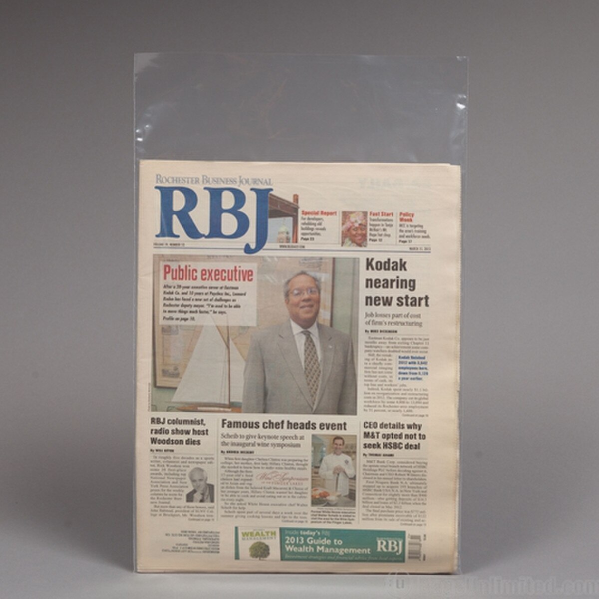 Regular Tabloid Sleeves / Folded Ne